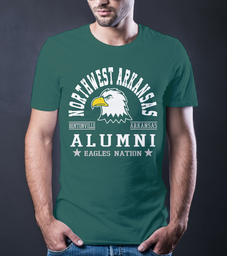 Northwest Arkansas Bentonville Alumni Eagles Nation T-Shirt