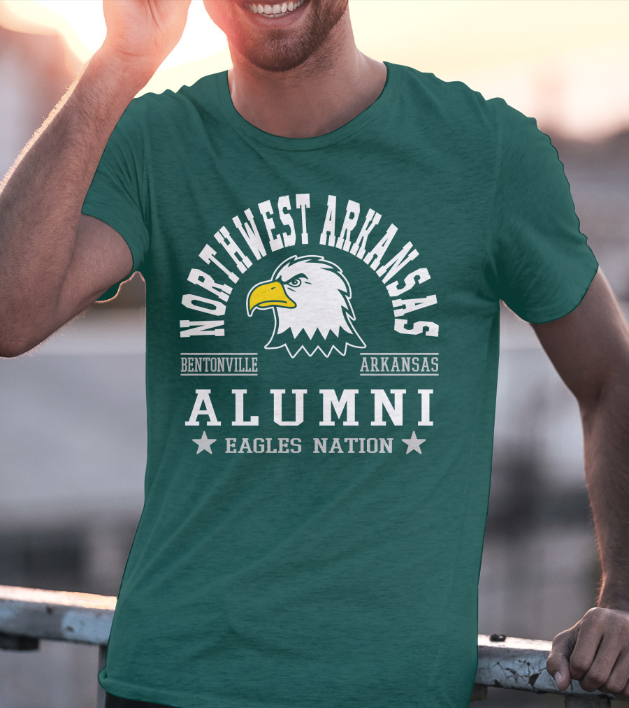 Northwest Arkansas Bentonville Alumni Eagles Nation T-Shirt