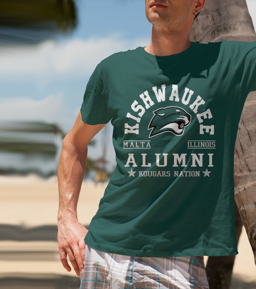 Kishwaukee College Alumni Malta Illinois Kougars Nation T-Shirt