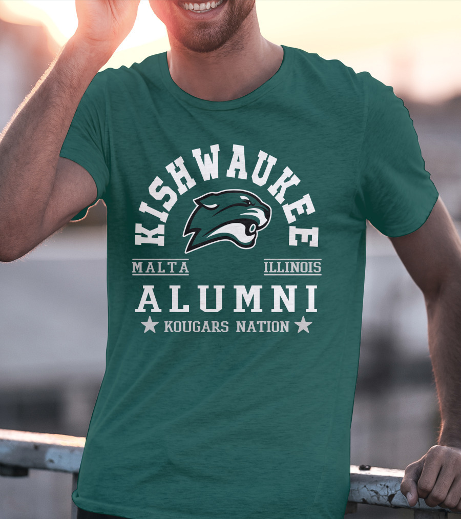 Kishwaukee College Alumni Malta Illinois Kougars Nation T-Shirt