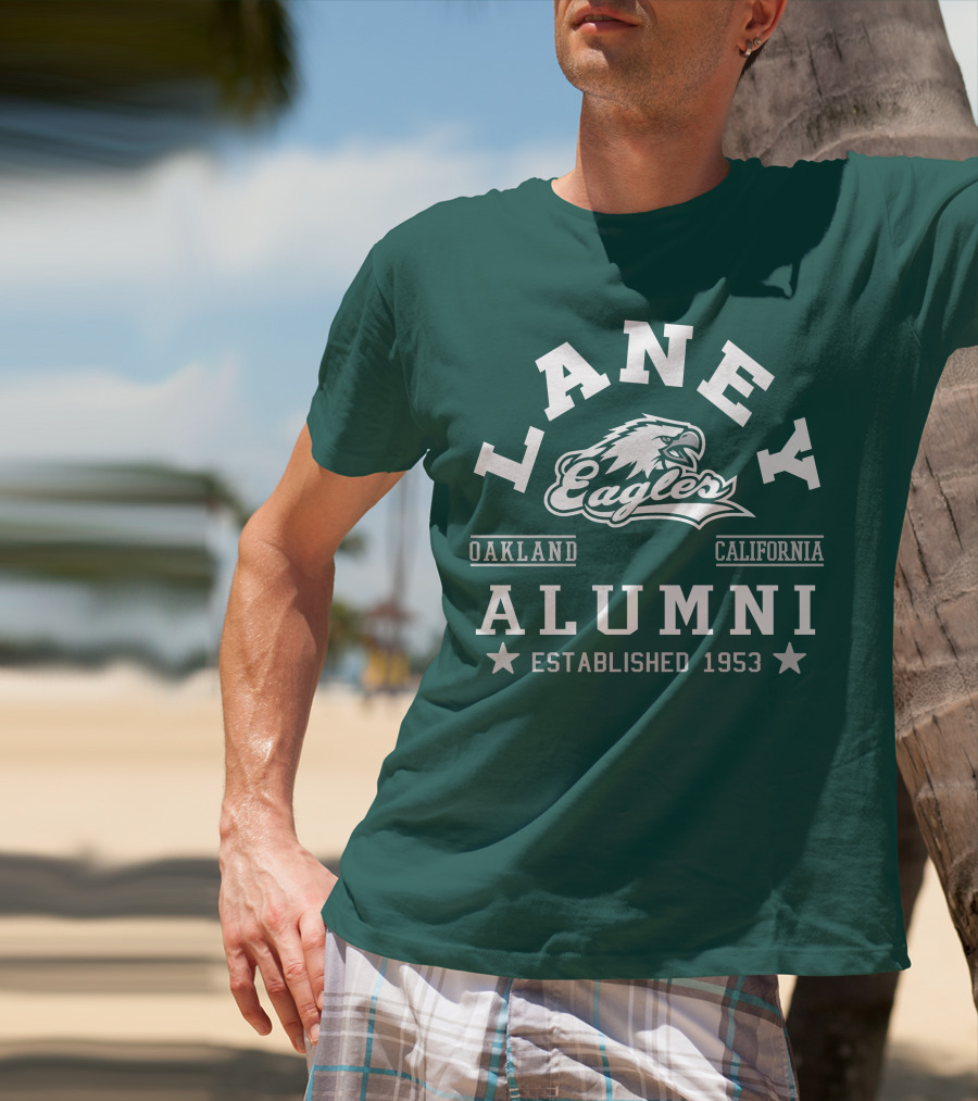 Laney Eagles Alumni Oakland California Established 1953 T-Shirt