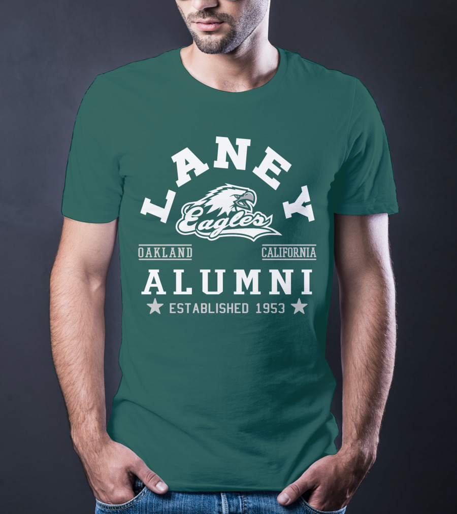 Laney Eagles Alumni Oakland California Established 1953 T-Shirt