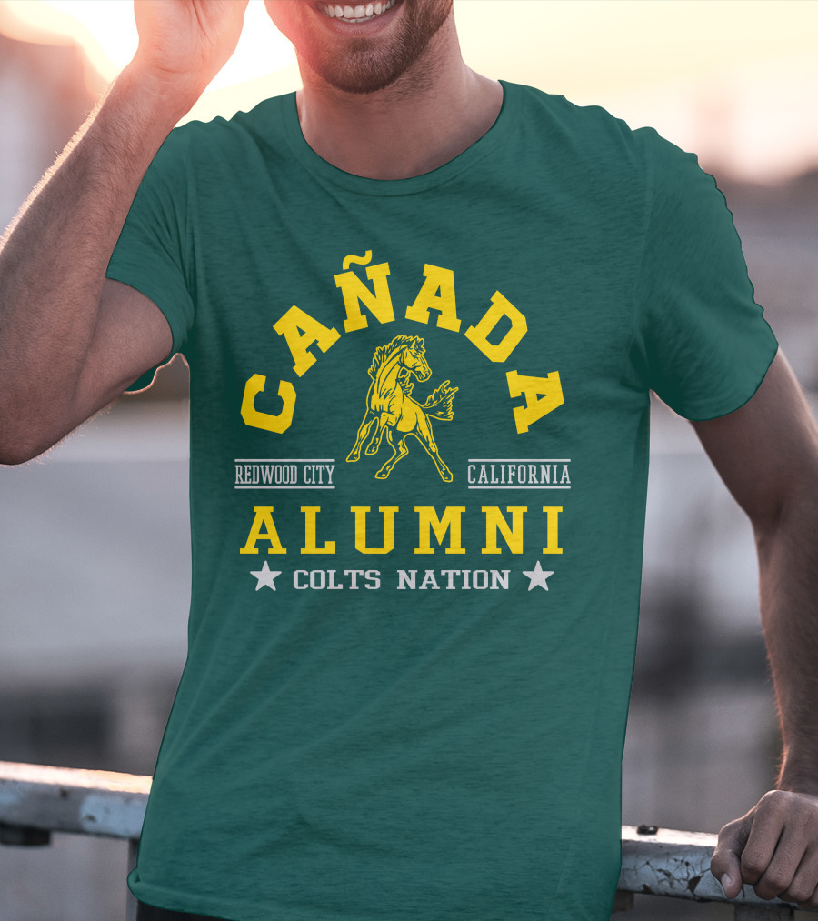 Cañada Alumni Colts Nation Redwood City California T-Shirt