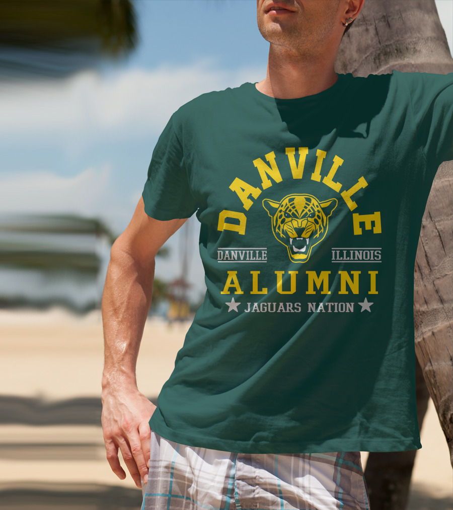 Danville Illinois Alumni Jaguars Nation T-Shirt
