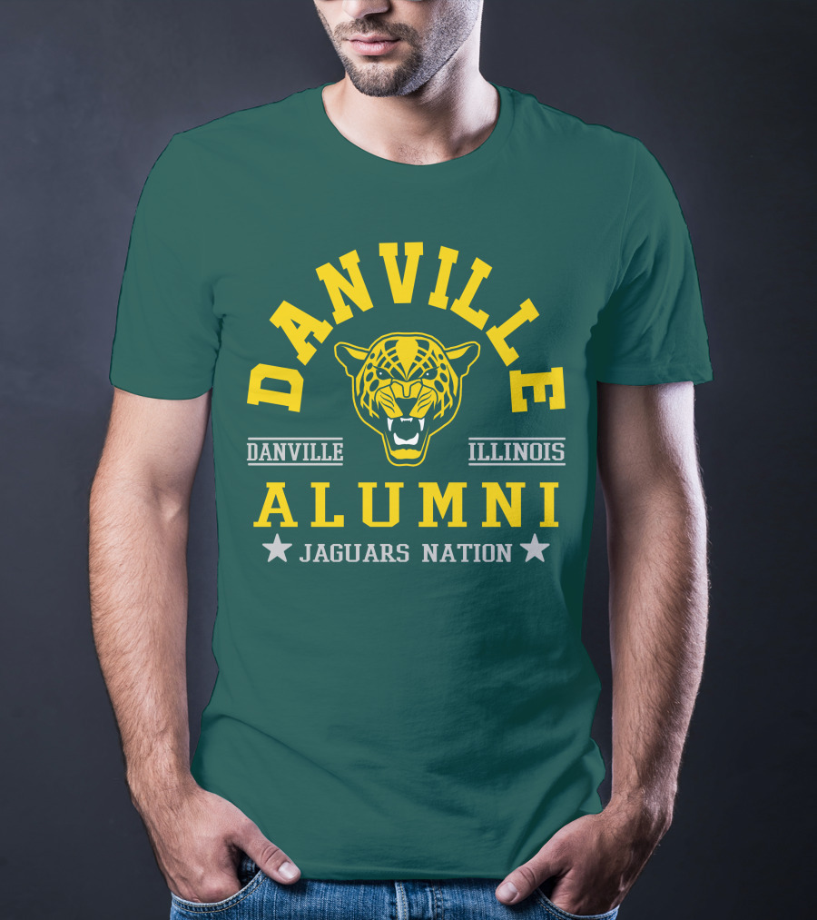 Danville Illinois Alumni Jaguars Nation T-Shirt