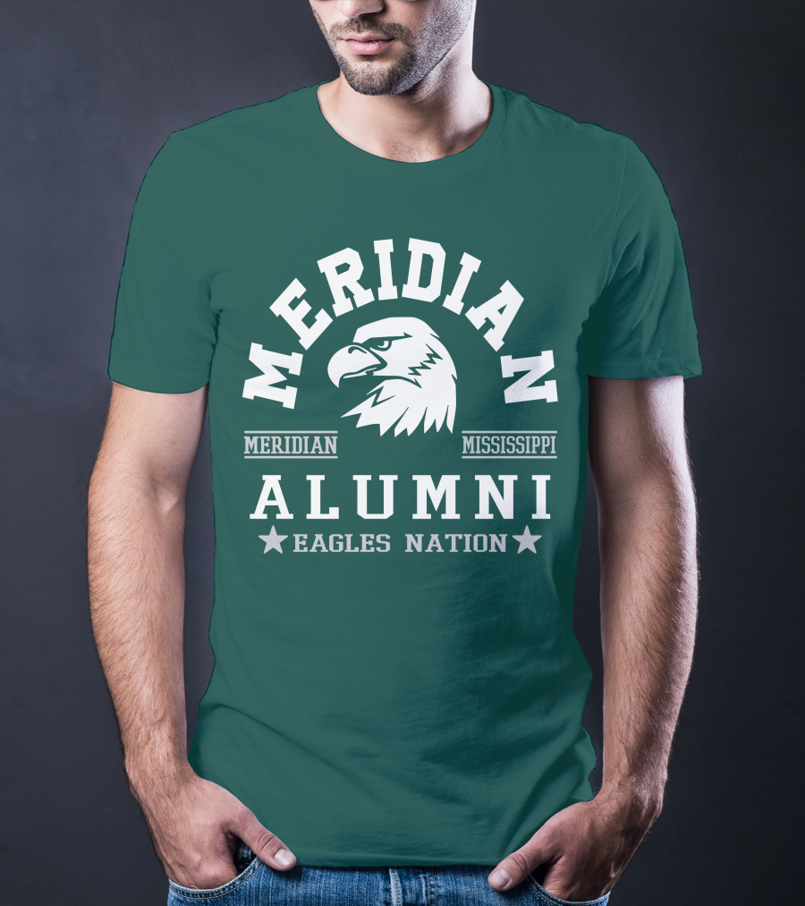 Meridian Mississippi Alumni Eagles Nation T-Shirt
