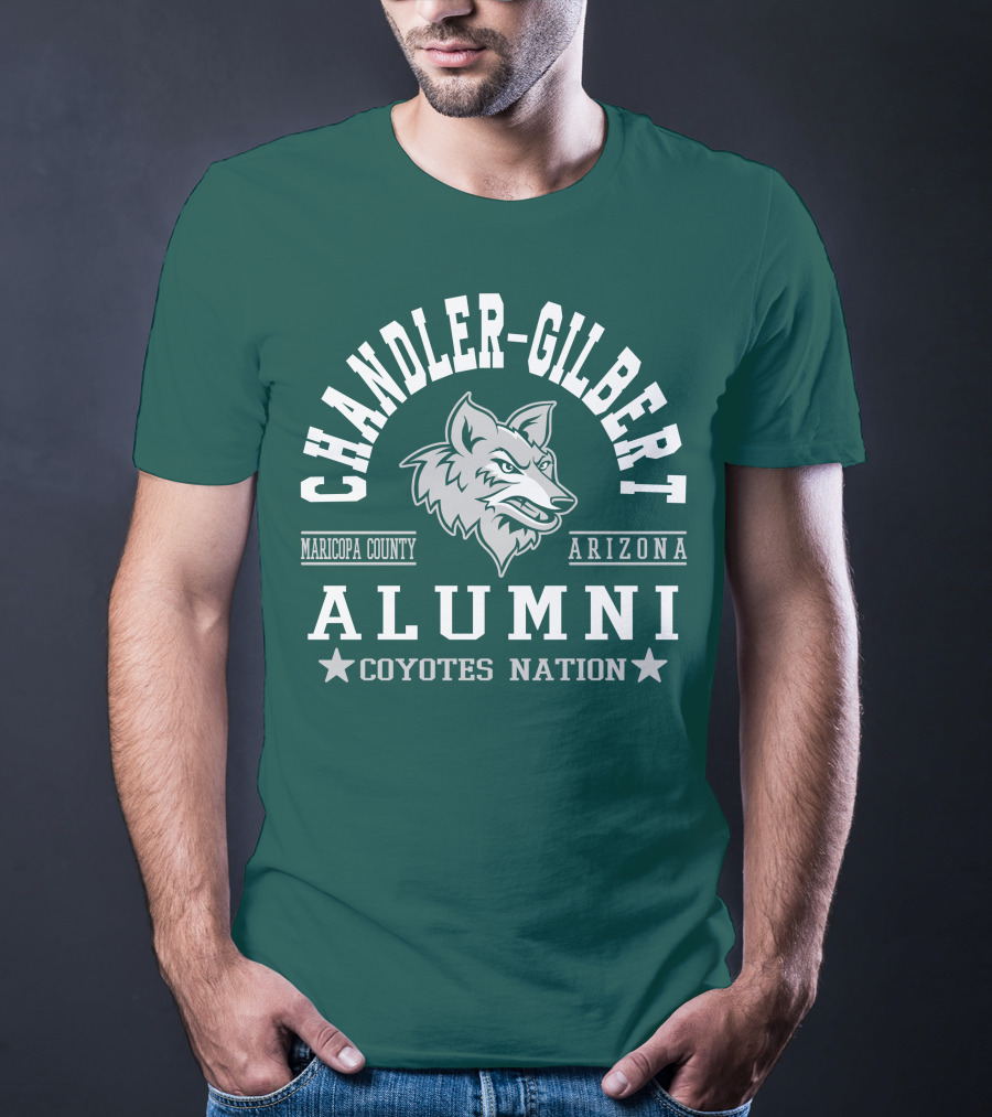Chandler-Gilbert Maricopa County Arizona Alumni Coyotes Nation T-Shirt