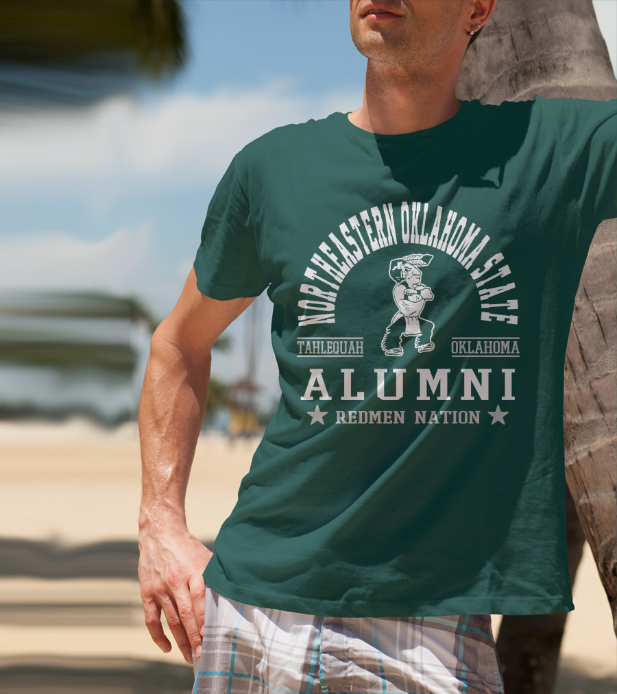Northeastern Oklahoma State Alumni Tahlequah Oklahoma Redmen Nation T-Shirt