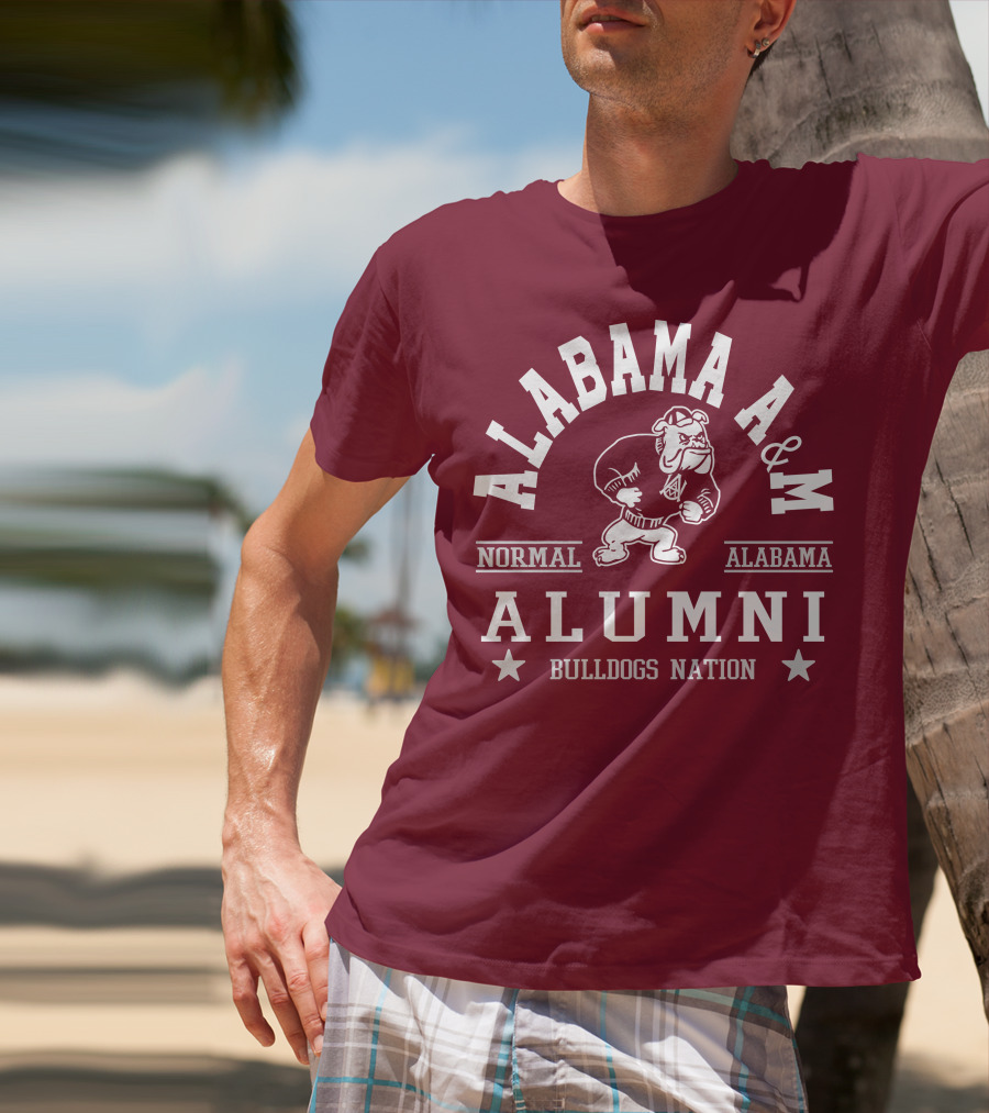 Alabama A M Alumni Bulldogs Nation Normal Alabama T-Shirt