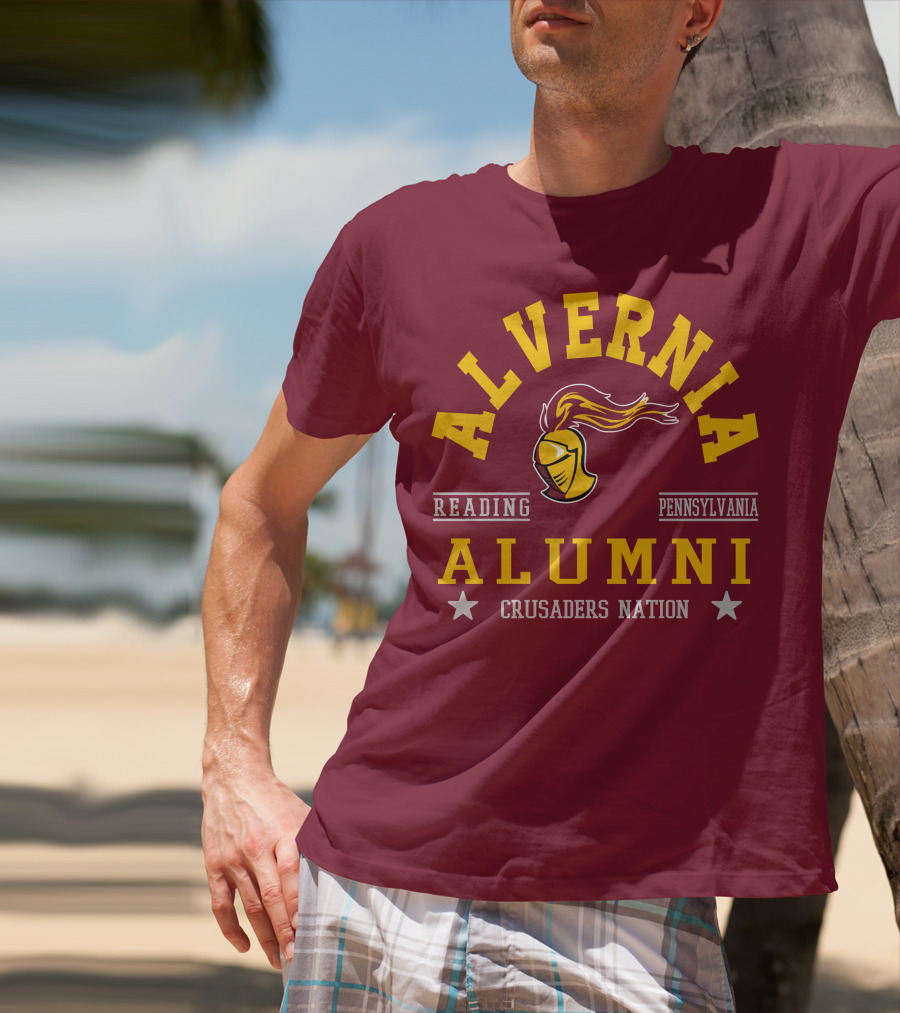 Alvernia Alumni Reading Pennsylvania Crusaders Nation T-Shirt