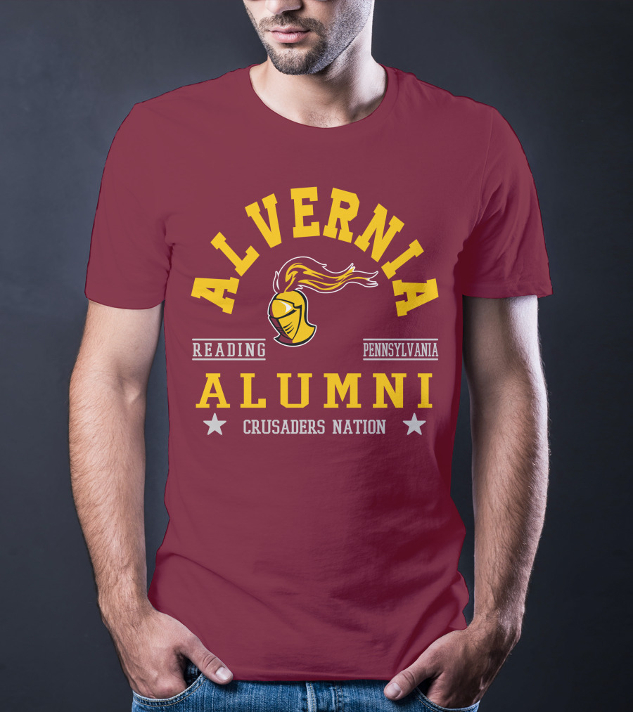 Alvernia Alumni Reading Pennsylvania Crusaders Nation T-Shirt