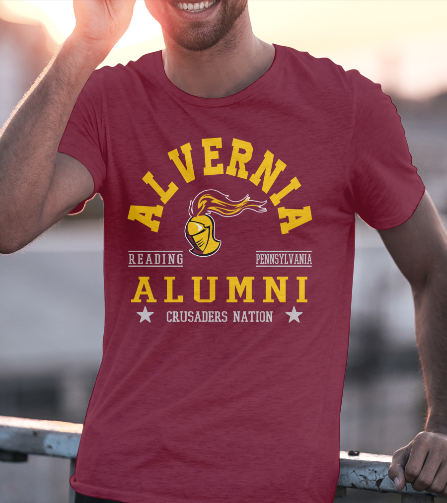 Alvernia Alumni Reading Pennsylvania Crusaders Nation T-Shirt