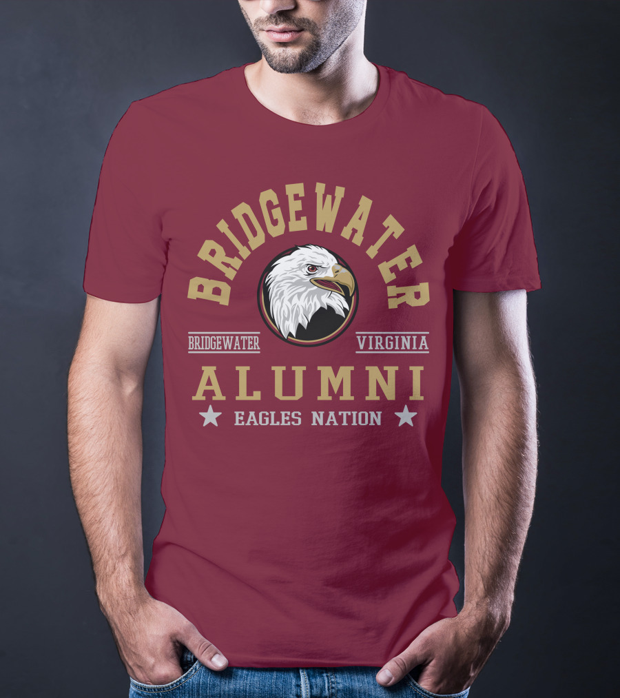 Bridgewater Virginia Alumni Eagles Nation T-Shirt