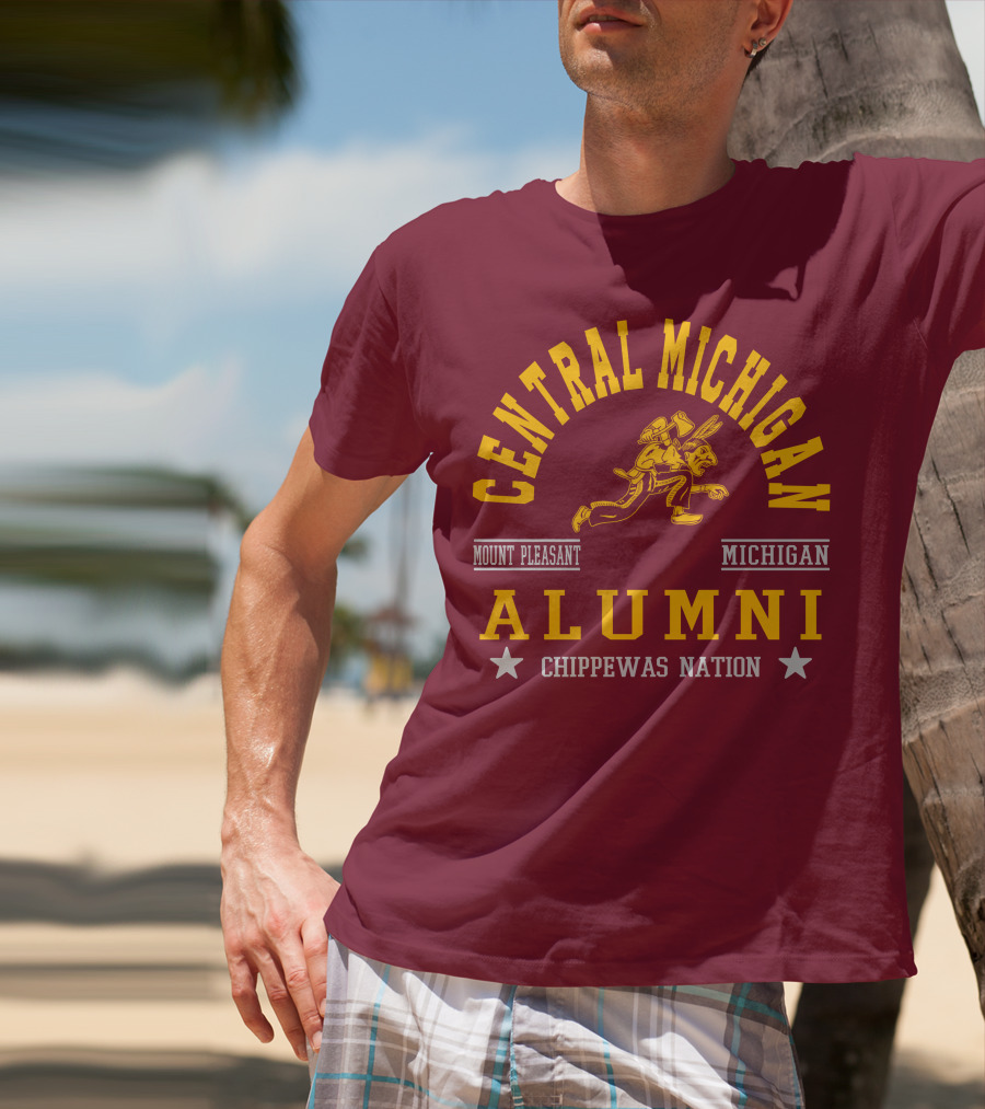 Central Michigan Alumni Mount Pleasant Chippewas Nation T-Shirt