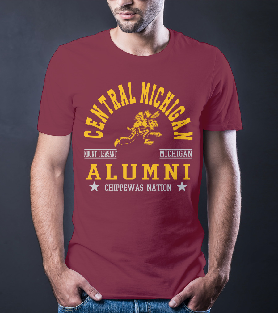 Central Michigan Alumni Mount Pleasant Chippewas Nation T-Shirt
