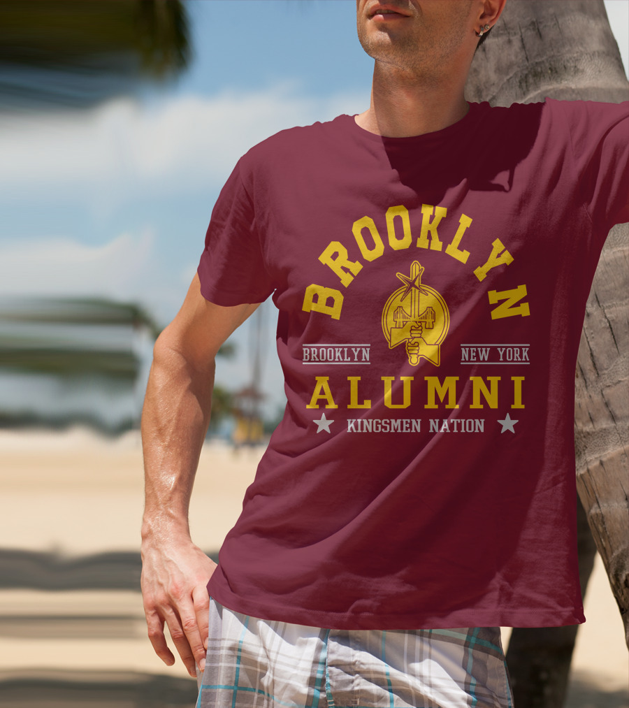 Brooklyn New York Alumni Kingsmen Nation T-Shirt