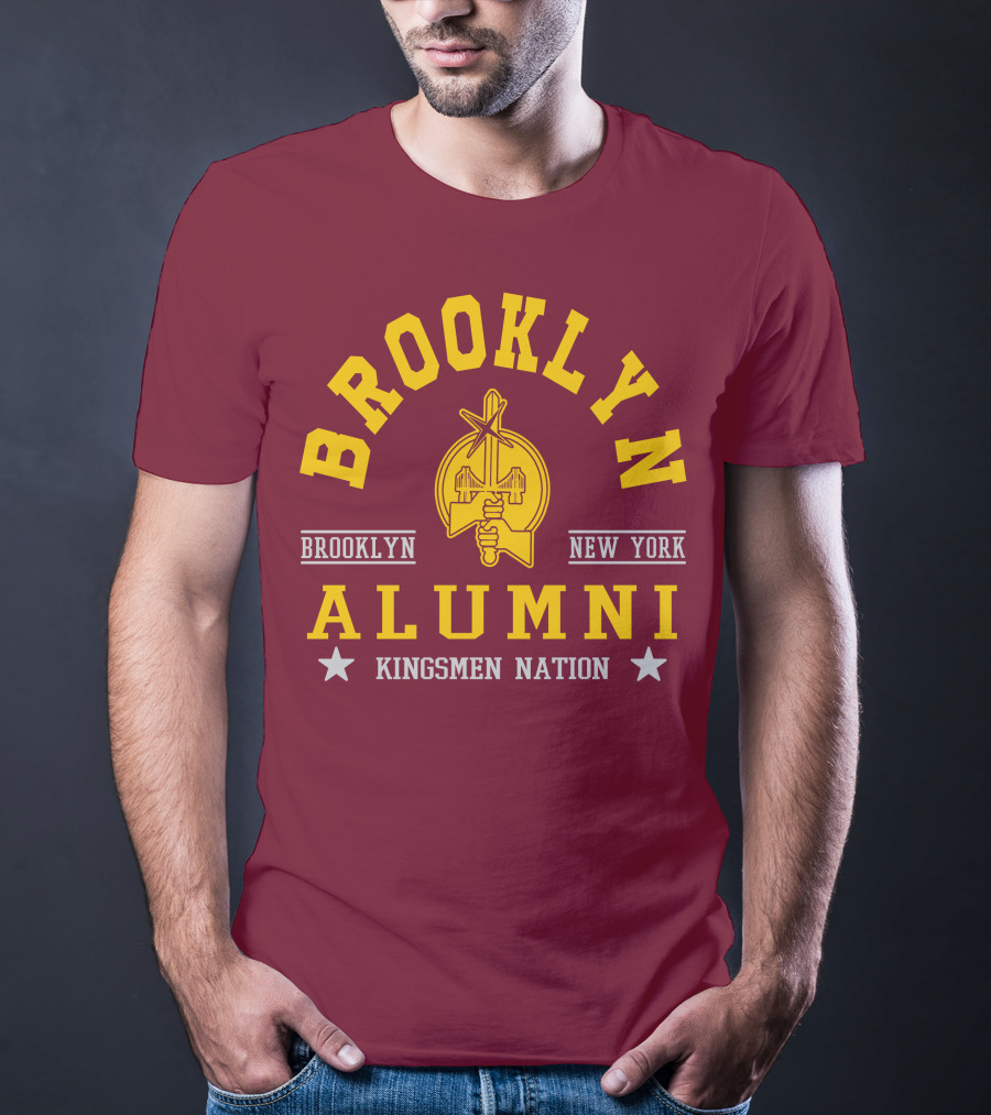 Brooklyn New York Alumni Kingsmen Nation T-Shirt