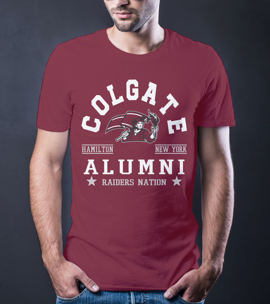 Colgate Alumni Raiders Nation Hamilton New York T-Shirt