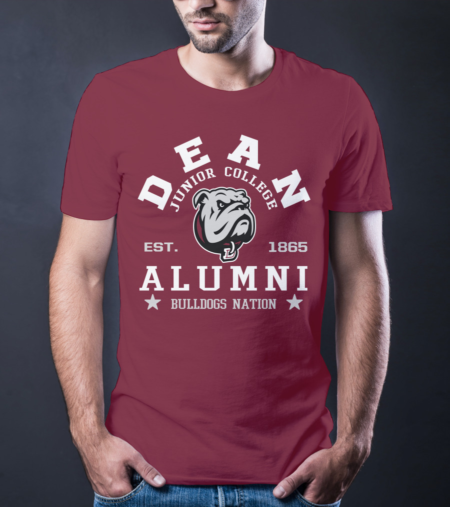 Dean Junior College Alumni Bulldogs Nation Est. 1865 T-Shirt