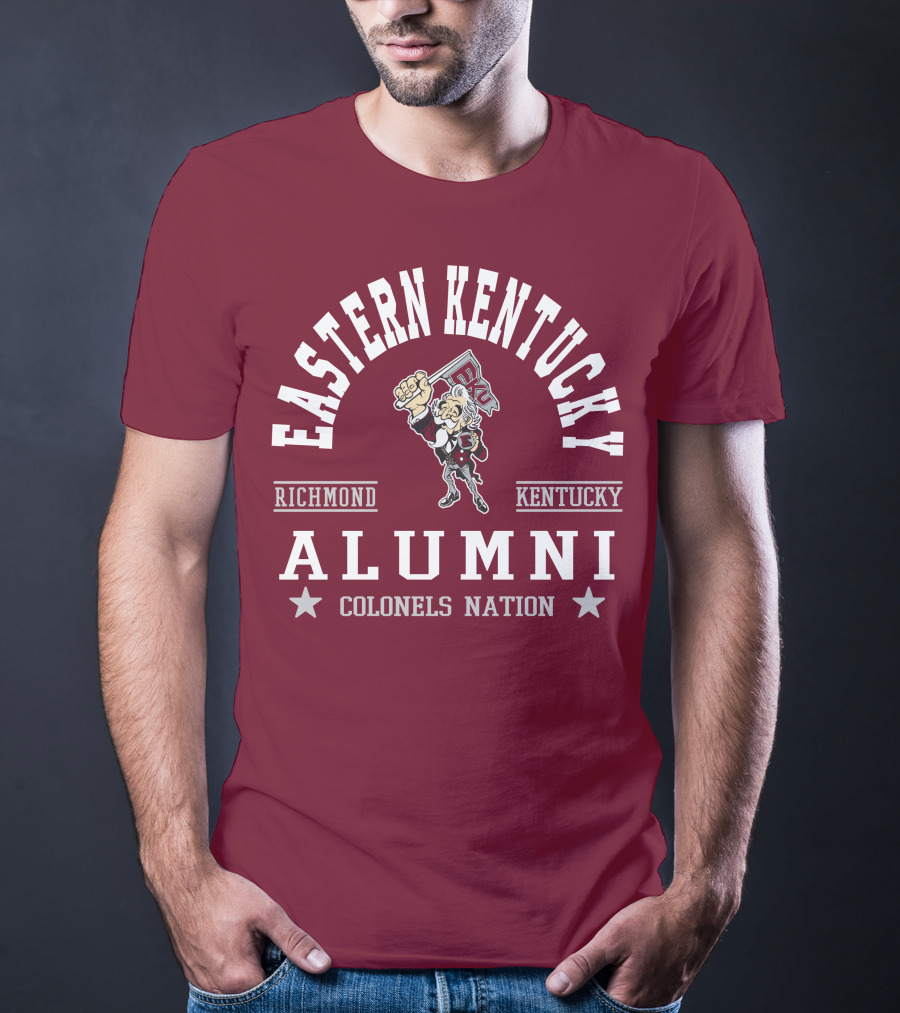Eastern Kentucky Alumni Colonels Nation Richmond Kentucky T-Shirt