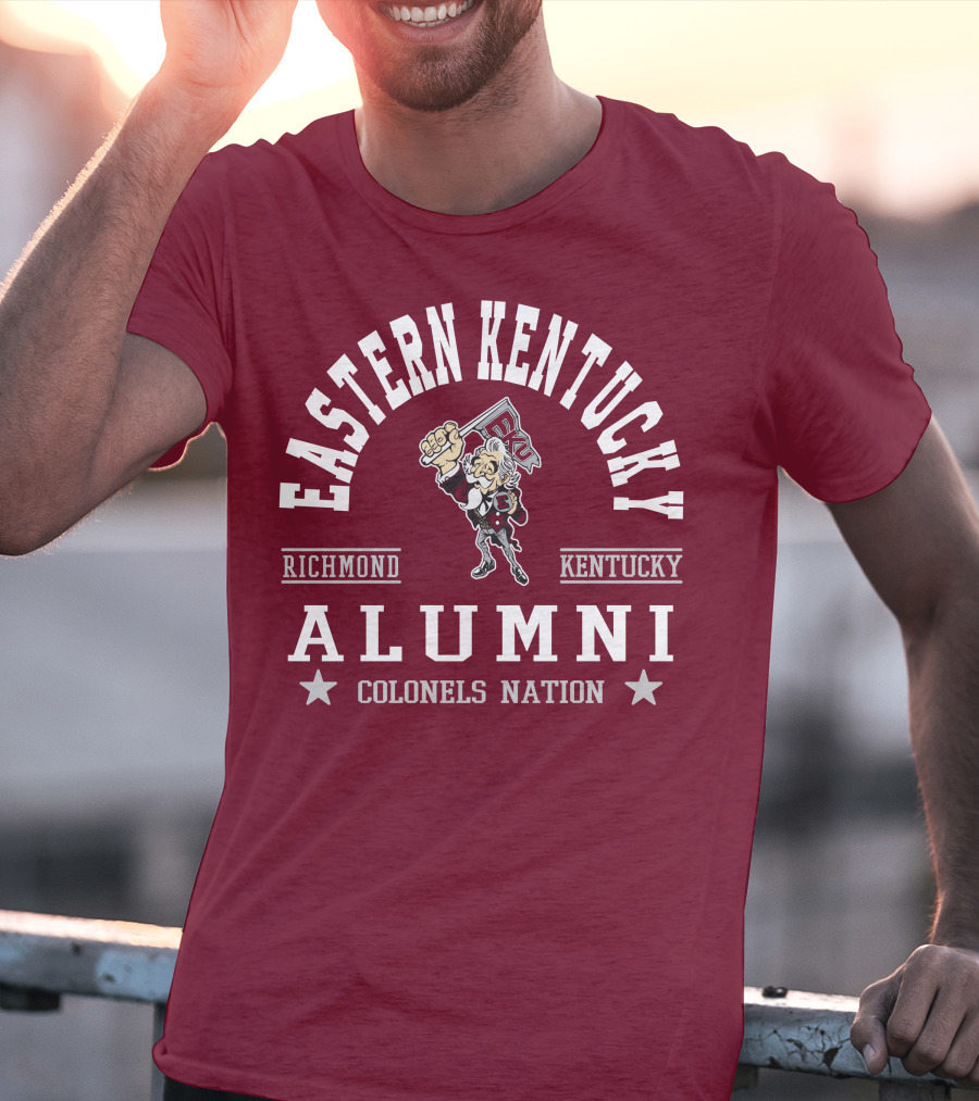 Eastern Kentucky Alumni Colonels Nation Richmond Kentucky T-Shirt