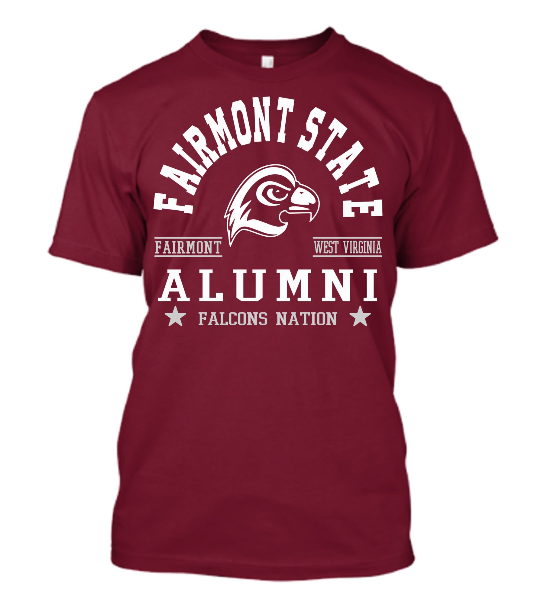 Fairmont State Alumni Falcons Nation West Virginia T-Shirt