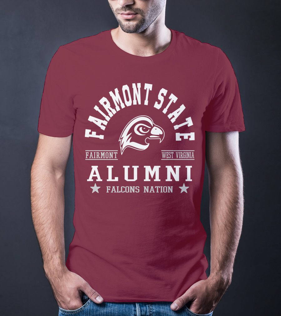 Fairmont State Alumni Falcons Nation West Virginia T-Shirt