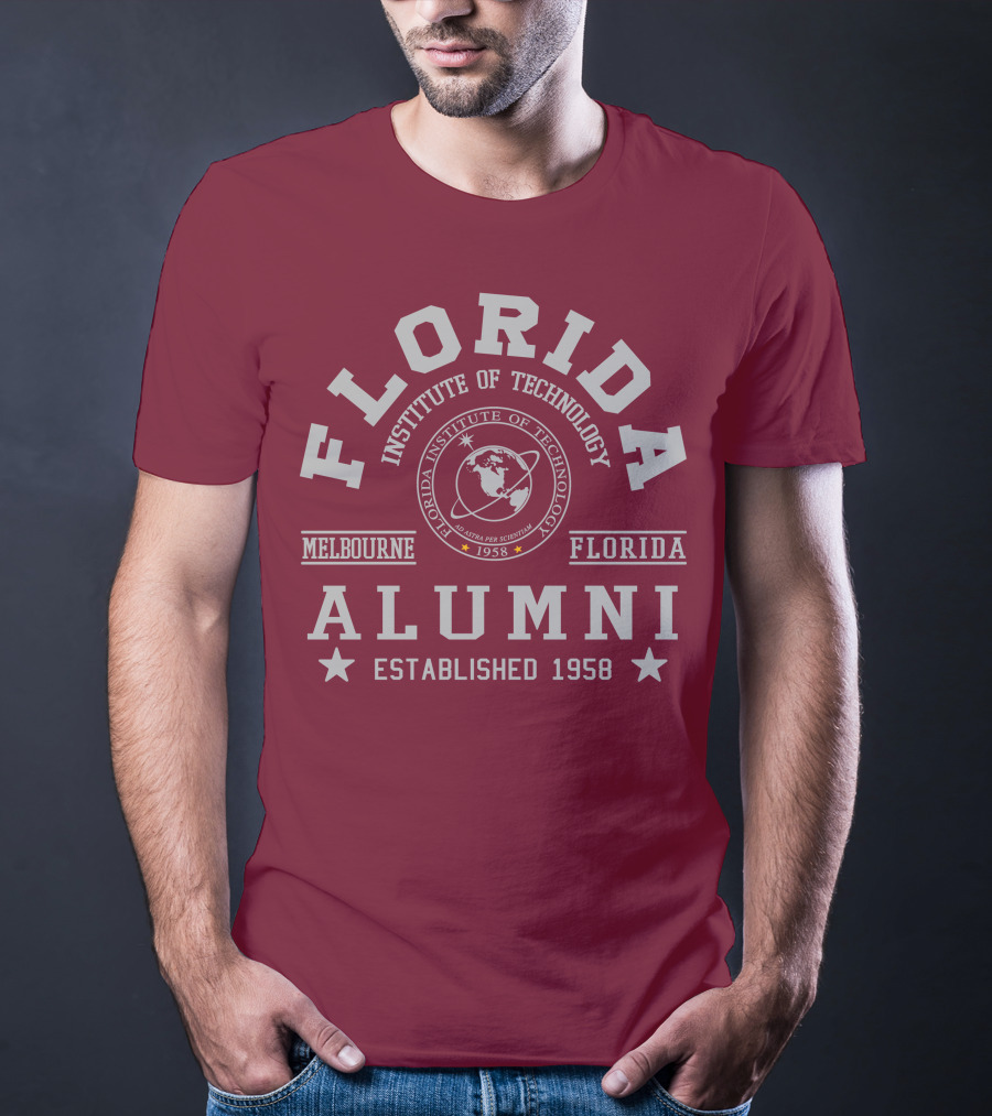 Florida Institute Of Technology Alumni Established 1958 Melbourne Florida T-Shirt