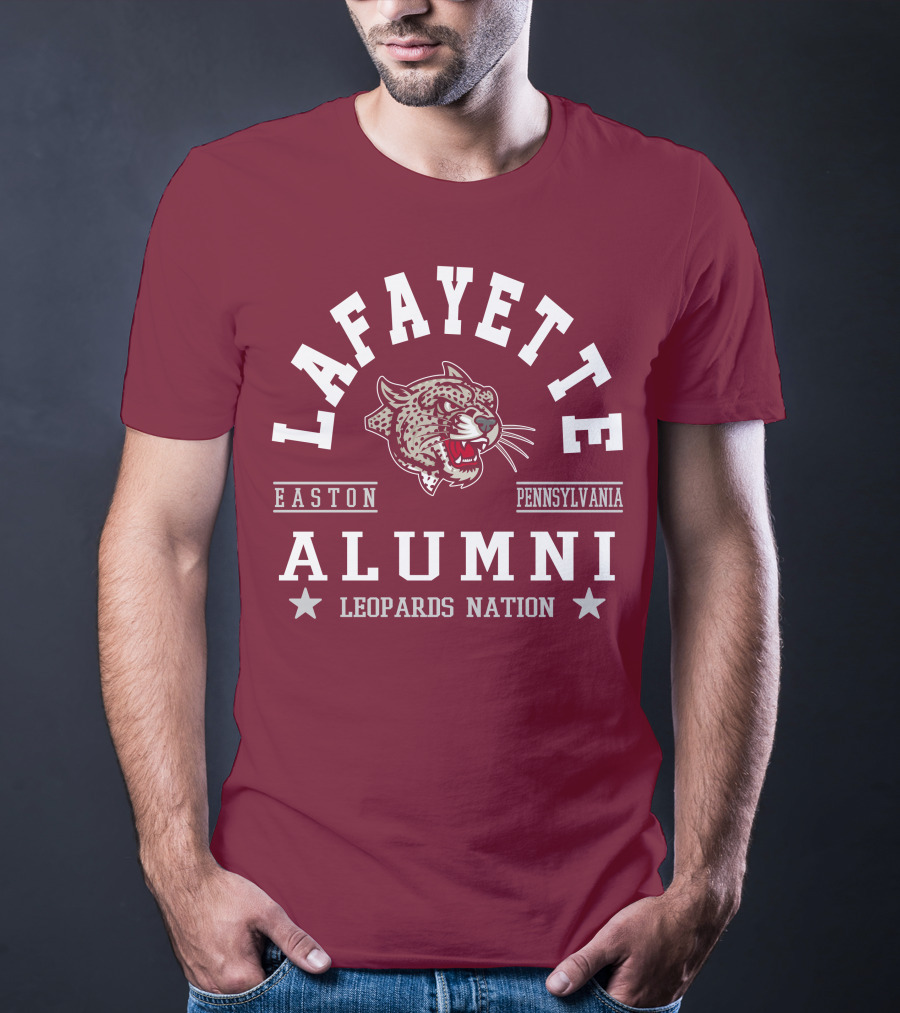 Lafayette College Alumni Leopards Nation Easton Pennsylvania T-Shirt