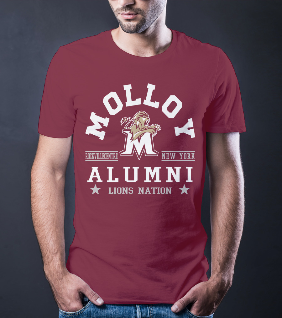 Molloy College Rockville Centre New York Alumni Lions Nation T-Shirt