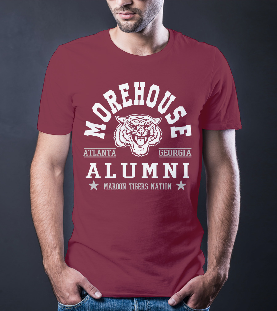 Morehouse College Alumni Maroon Tigers Nation Atlanta Georgia T-Shirt