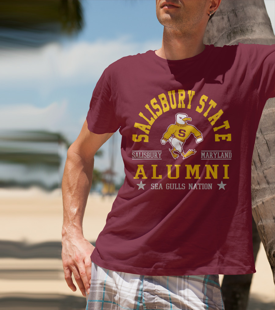 Salisbury State Maryland Alumni Sea Gulls Nation T-Shirt