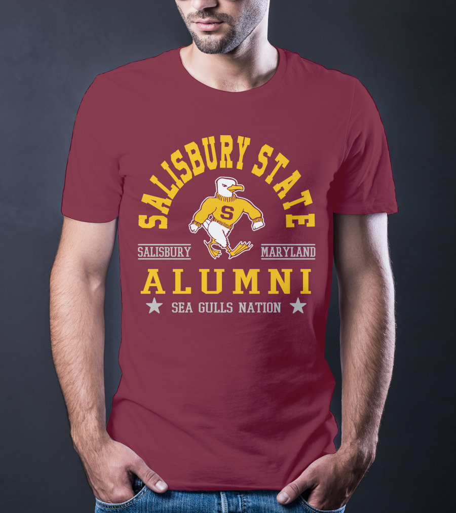 Salisbury State Maryland Alumni Sea Gulls Nation T-Shirt