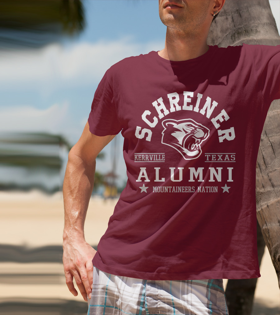 Schreiner Kerrville Texas Alumni Mountaineers Nation T-Shirt
