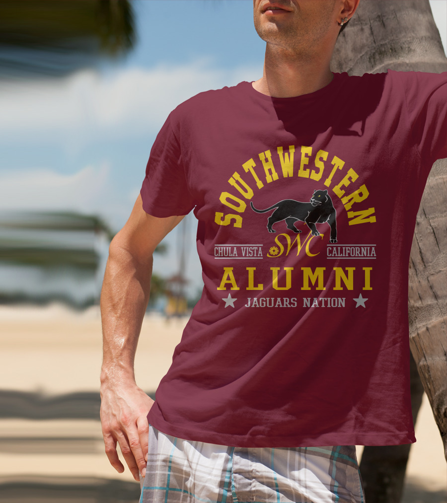 Southwestern Alumni Chula Vista California Jaguars Nation SWC T-Shirt
