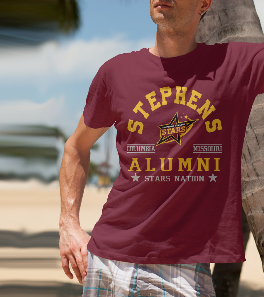 Stephens College Stars Alumni Columbia Missouri Stars Nation T-Shirt