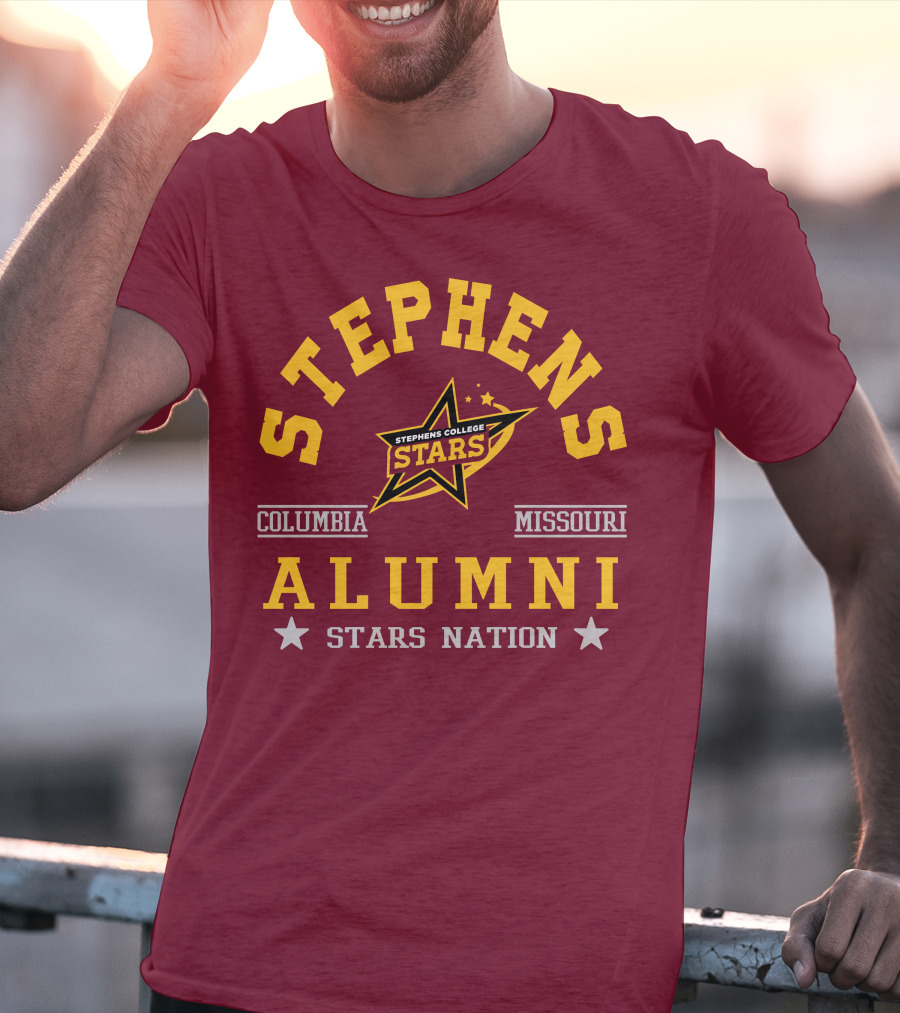 Stephens College Stars Alumni Columbia Missouri Stars Nation T-Shirt