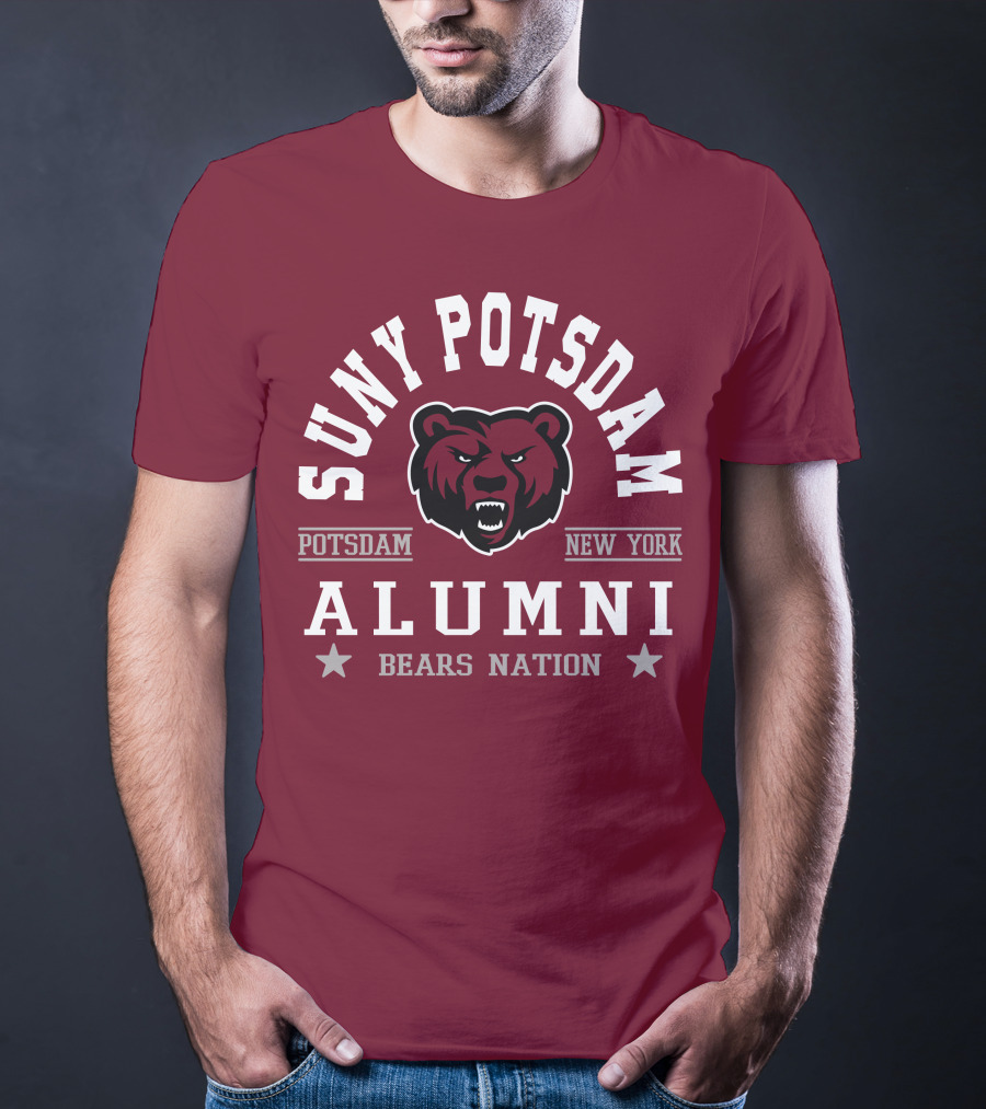 SUNY Potsdam Alumni Bears Nation New York T-Shirt