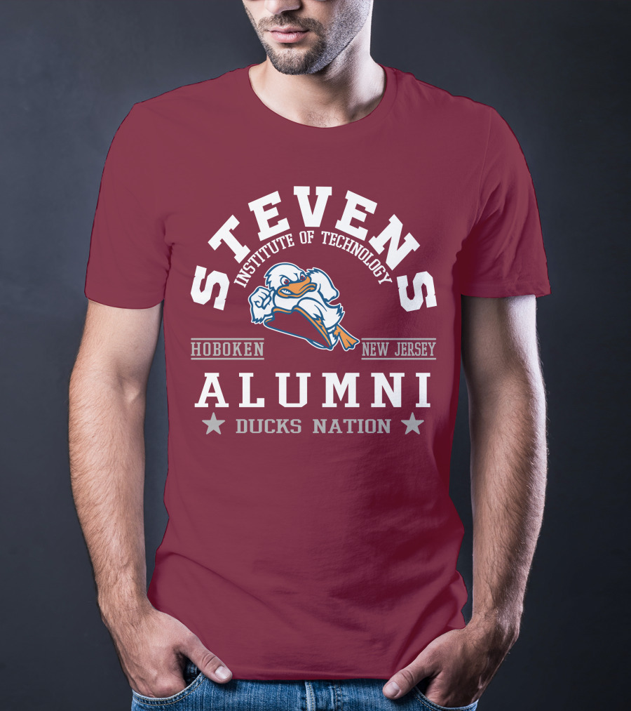 Stevens Institute Of Technology Alumni Hoboken New Jersey Ducks Nation T-Shirt