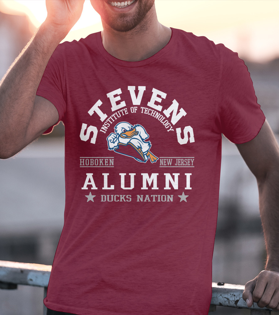 Stevens Institute Of Technology Alumni Hoboken New Jersey Ducks Nation T-Shirt
