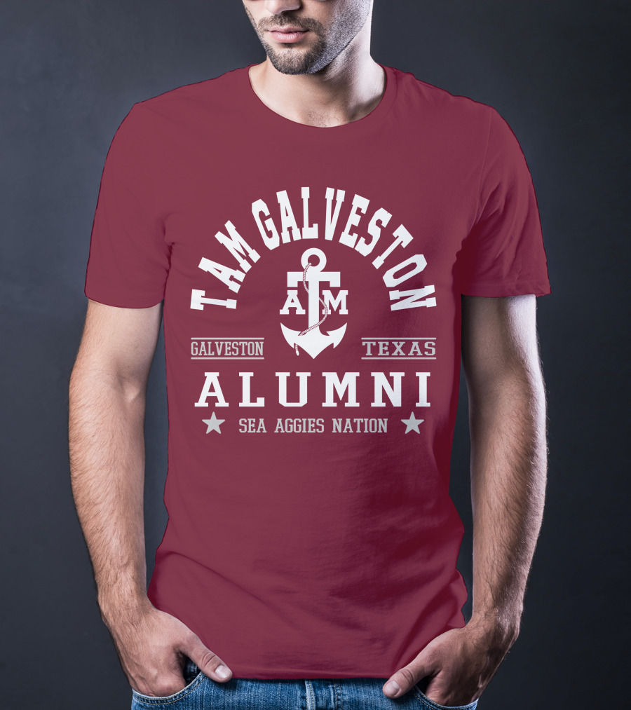 TAM Galveston Texas Alumni Sea Aggies Nation T-Shirt