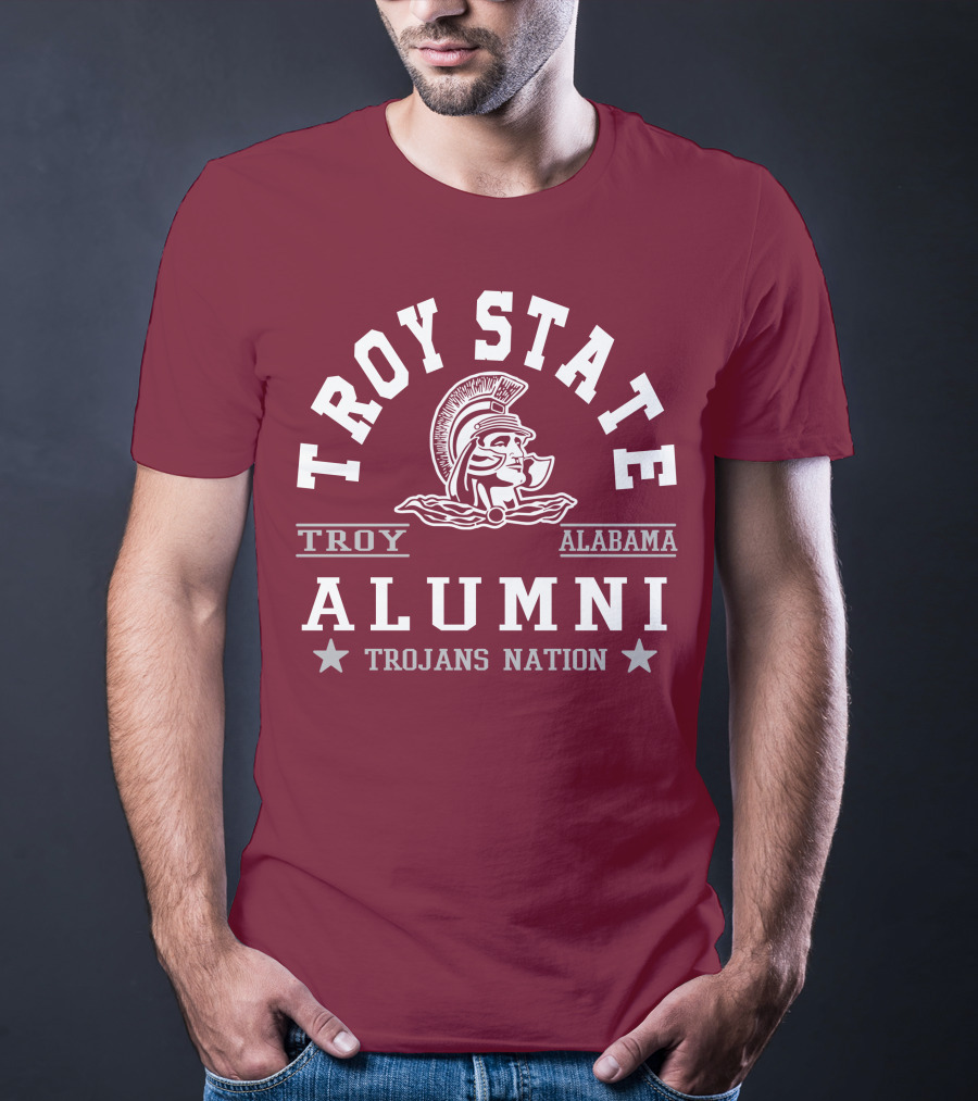 Troy State Alumni Trojans Nation Alabama T-Shirt