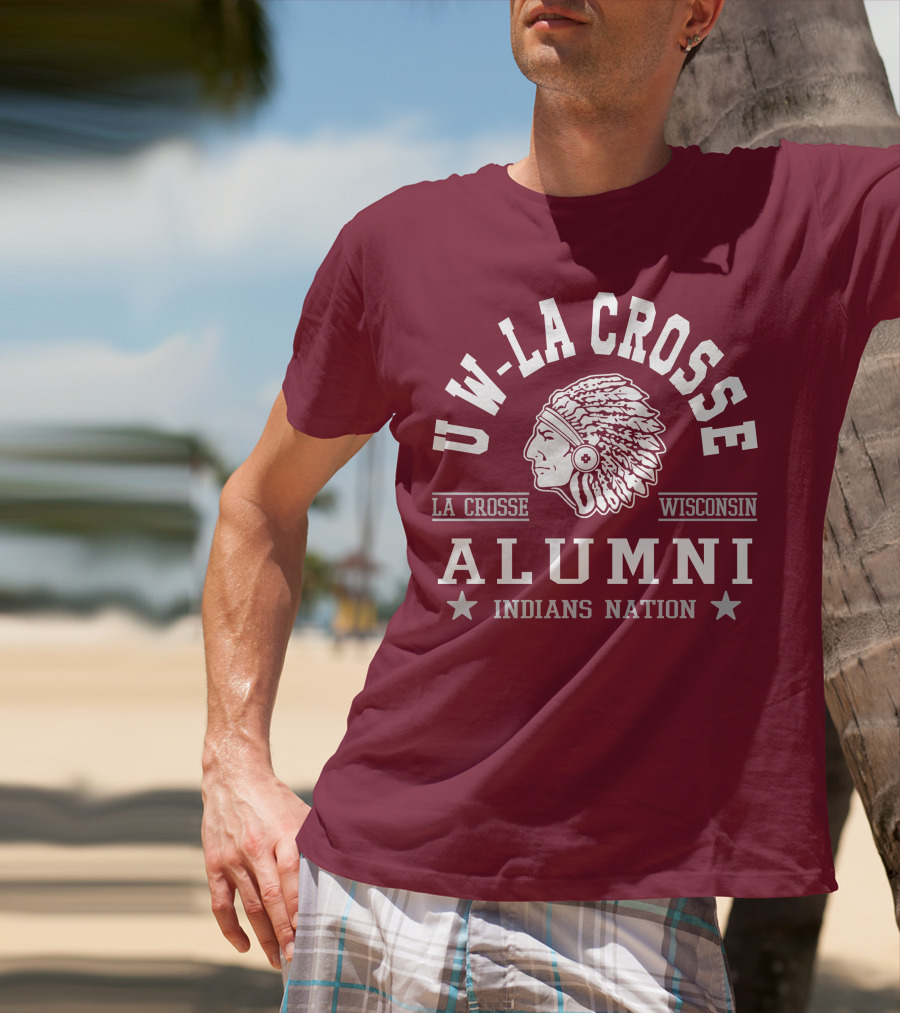 UW-La Crosse Wisconsin Alumni Indians Nation T-Shirt