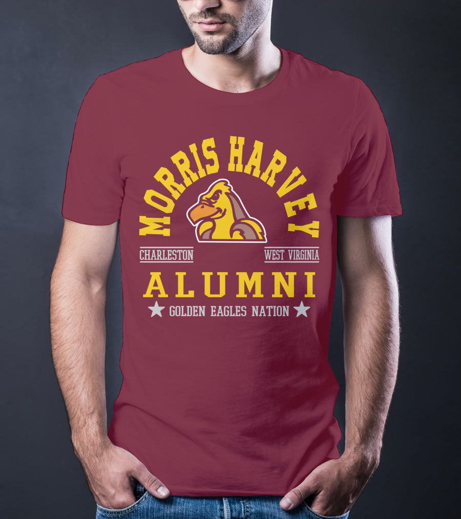 Morris Harvey College Alumni Charleston West Virginia Golden Eagles Nation T-Shirt