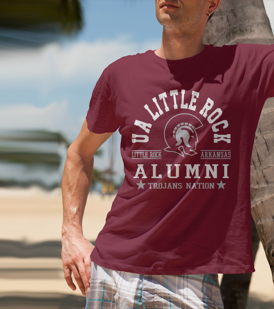 UA Little Rock Alumni Arkansas Trojans Nation T-Shirt