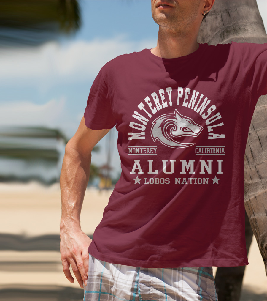 Monterey Peninsula College California Alumni Lobos Nation T-Shirt