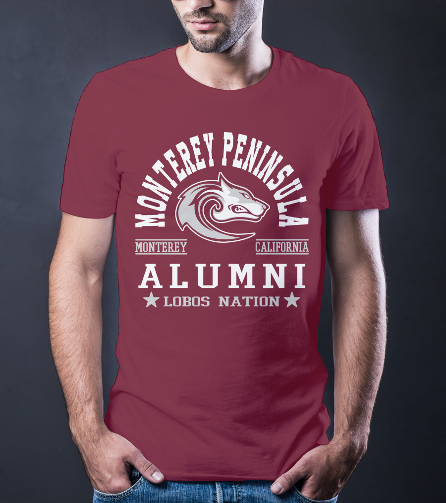 Monterey Peninsula College California Alumni Lobos Nation T-Shirt