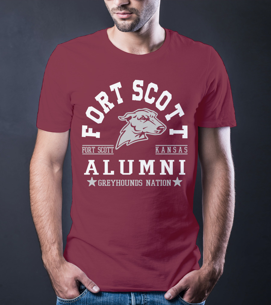 Fort Scott Kansas Alumni Greyhounds Nation T-Shirt