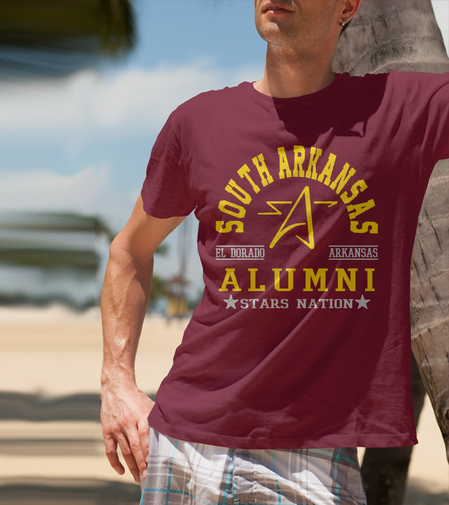 South Arkansas El Dorado Alumni Stars Nation Arkansas T-Shirt