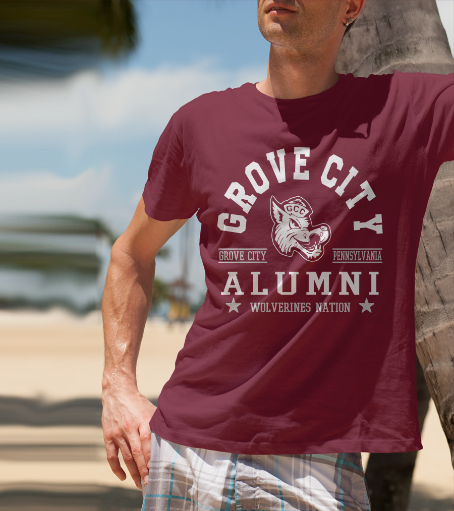 Grove City College Alumni Wolverines Nation Pennsylvania T-Shirt